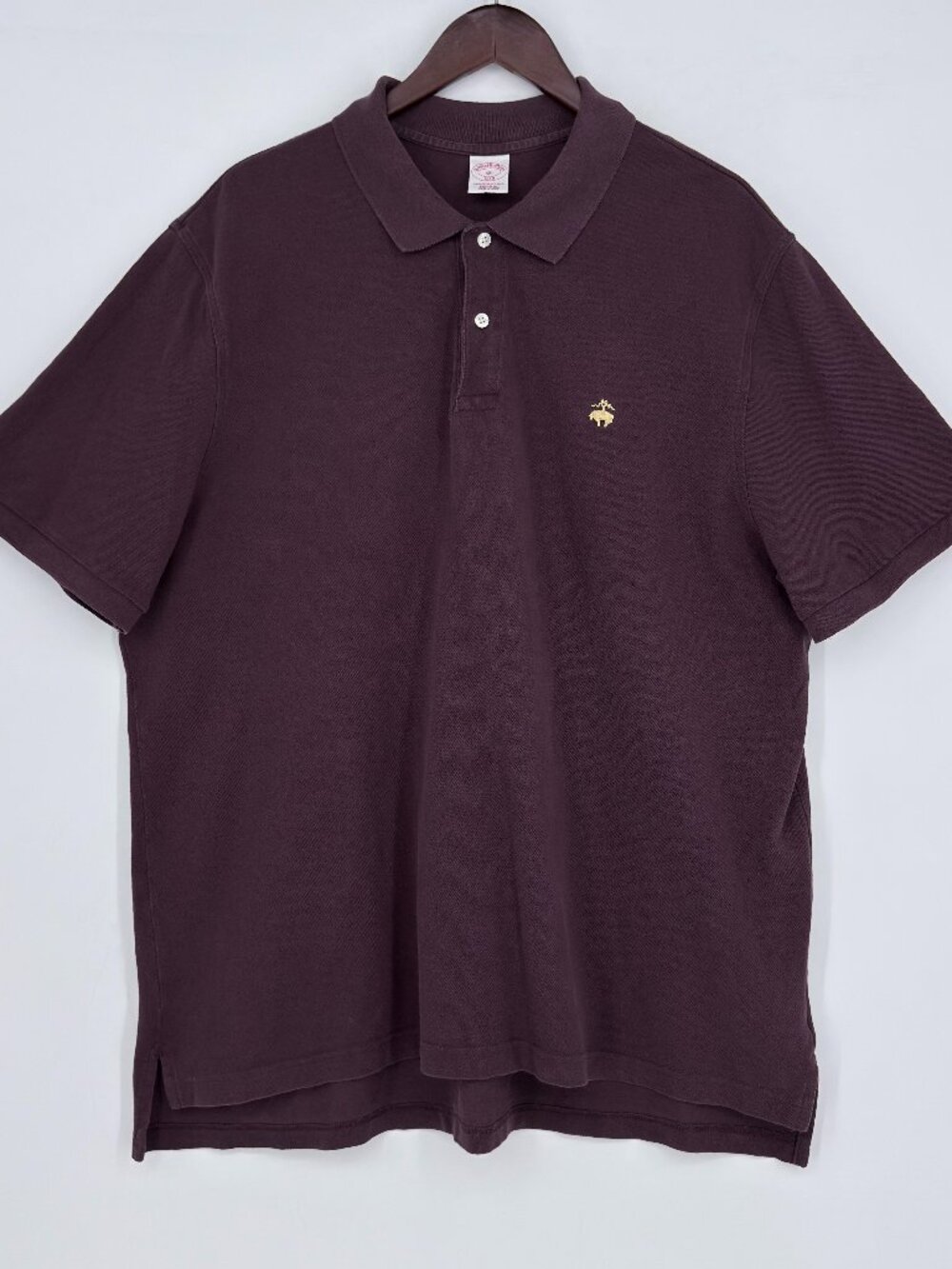 Brooks Brothers Performance Polo Shirt XXL Burgundy